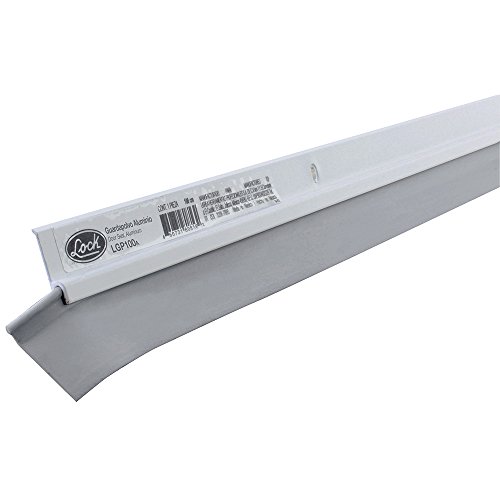 guardapolvo para puerta de aluminio marca Lock