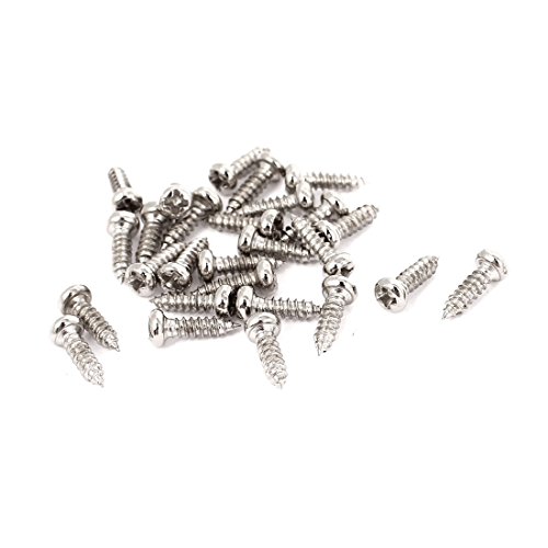 Tornillos autorroscantes Phillips M2x7 mm 30 piezas miniatura 1