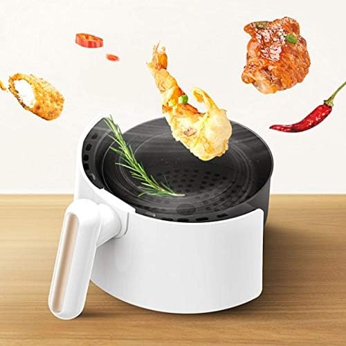 Personal Compact Space Saving Electric Hot Air Fryer Oil-Less Cooker, Temp/Timer