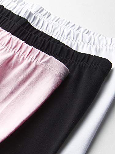 The Children's Place Girls Capri Leggings, Black/Shell/White 3 Pack, X-Large2
