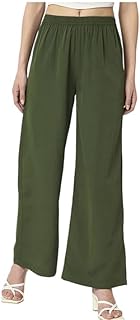 bennybenz Stylish Women's Palazzo: Trendy Rayon Solid Color Ethnic Wear Palazzo-picture-23
