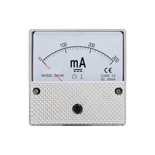 Ampèremètre à aiguille CC DH-80 cadran analogique de mesure 500mA - 3