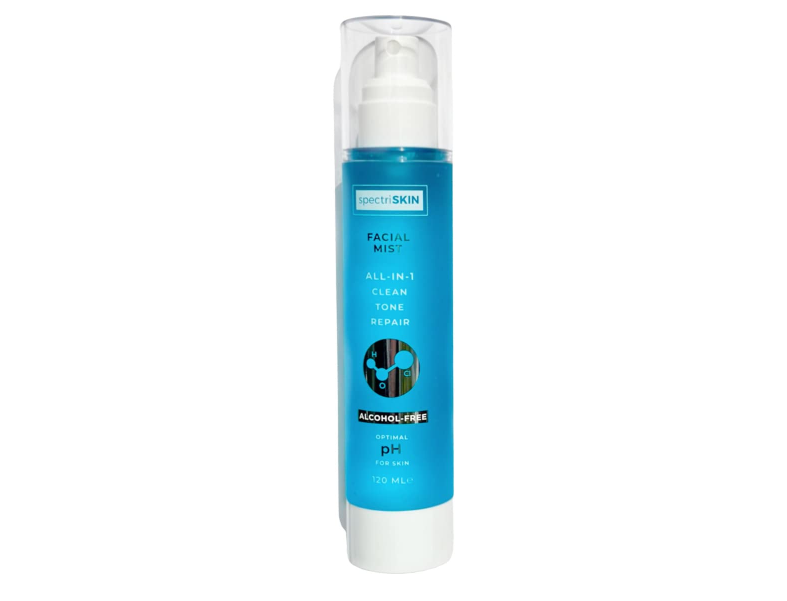 SpectriSKIN ™ All-in-1 Facial Mist - Clean Tone Repair Using HOCI Formula Providing Optimal pH for All Skin Types (50ML)