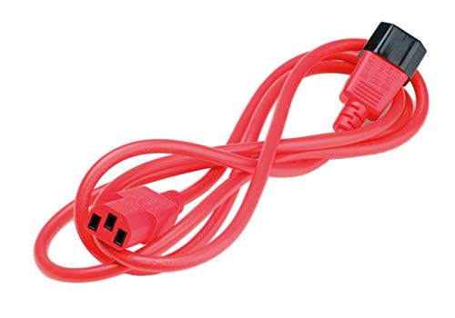 ROLINE Apparatus Connection Cable IEC 320 C14 - C13 Red 3 m - Image 3
