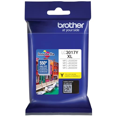 Brother LC3017Y High Yield Yellow Ink Cartridge - image 1