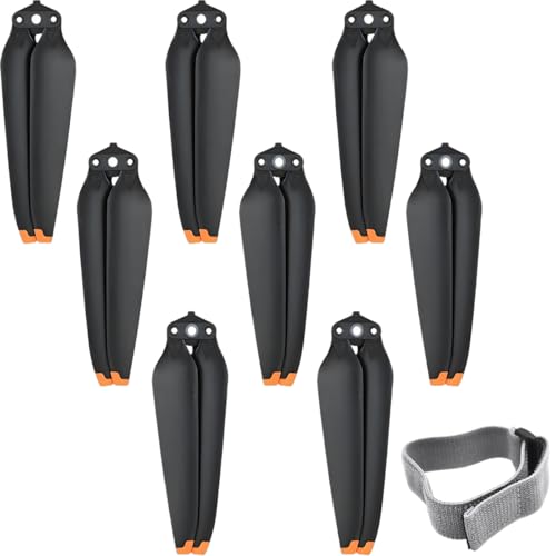 Hélices para DJI Air 3 de bajo ruido y desmontaje rápido juego de 8 piezas 8747F