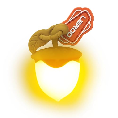 [LaRoo] 犬猫用 LED ペンダントライト 充電式 IPX5 防水 3 つの点灯モード 超軽量 首輪取付け 夜間散歩 事故防止 小型犬～大型犬対応 ペット安全グッズ (イエロー)