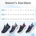 AOV Women Arch Support Walking Shoes Orthotic Sneakers for Plantar Fasciitis Foot and Heel Pain Relief Tennis Shoes, Size 8 BlackPurple