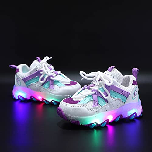 Kids Casual Shoes Boys Breathable Non-Slip Light Sneakers Unisex Luminous Sneakers for Girls Sport Running Shoes2