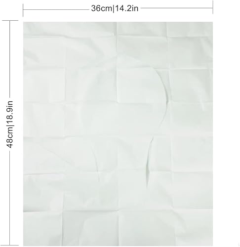Miniatura 8 de Funda desechable para asiento de inodoro, 60 piezas, extragrande, desechable, tamaño de viaje y bolsillo