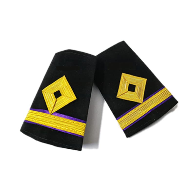 marinersapp Merchant Navy Fourth Engineer Soft Epaulettes – 1 Gold Stripe Shoulder Rank for Marine Engineer Uniform – Durable, Professional & Comfortable -Unisex Accessory-picture-15