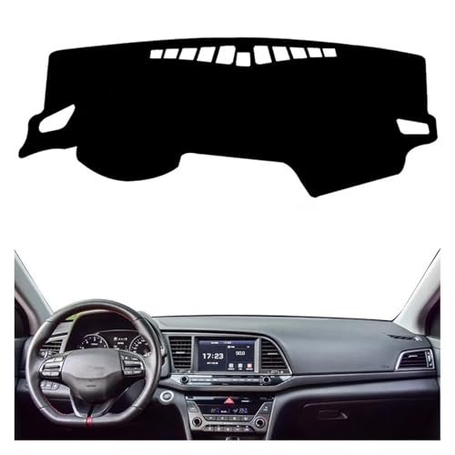 Tapis de protection de tableau de bord Hyundai Elantra contre la chaleur