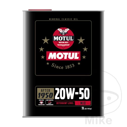Motul 102740 Olio Classico 20W50 2 Litri