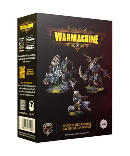 Warmachine Old Umbrey Battlegroup Box Figurine Steamforged Games