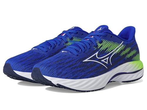 Mizuno Tenis Wave Inspire 21 para hombre, Azul reflex/Blanco, 40.5 EU