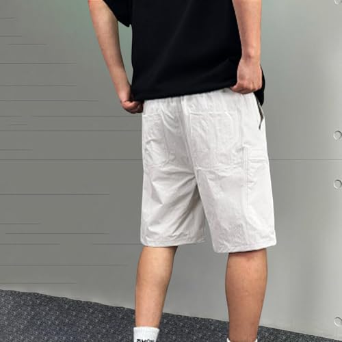 Image of Men's Hiking Cargo Shorts Quick Dry Casual Stretch Golf Work Shorts Outdoor Summer Summer Knee Length Pants