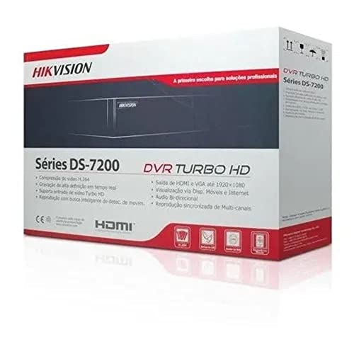 Dvr Stand Alone Hikvision 8 Canais 1080n Ds-7208hghi-f1/n, Hdcvi, Hdtvi, Ahd, Analógico