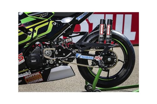 Reinigungs- und Schmer-Set für Ketten, Motul C4 400 ml + C1 400 ml + Bürste zum Reinigen Kette