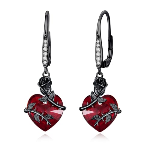 Boucles d'oreilles pendantes gothiques pour sublimer votre tenue de soirée alternative