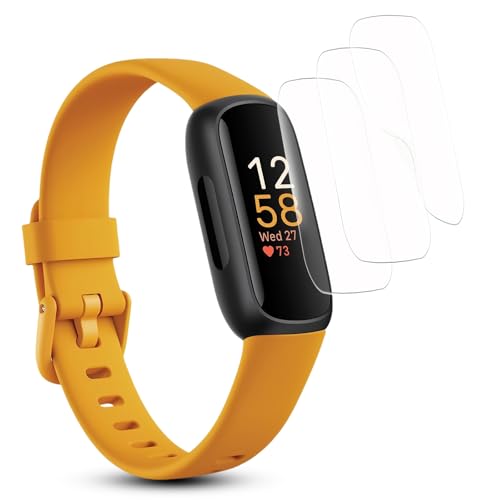 y3ZbgzFor Fitbit inspire3 p tB _炩TPU 3DSʕی  CAX LYC ߗ XNb`h~ یtB C/CA[/^0.15mm For p Fitbit inspire 3 p 