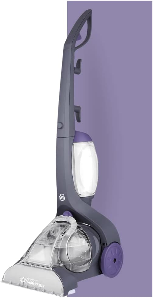 Swan Dirtmaster Carpet Cleaner, Lightweight Wet Cleaner for Carpets