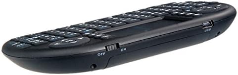 Rii I8 2014 Mini 2.4ghz Black Plastic Wireless Keyboard Mouse Combo with Touchpad