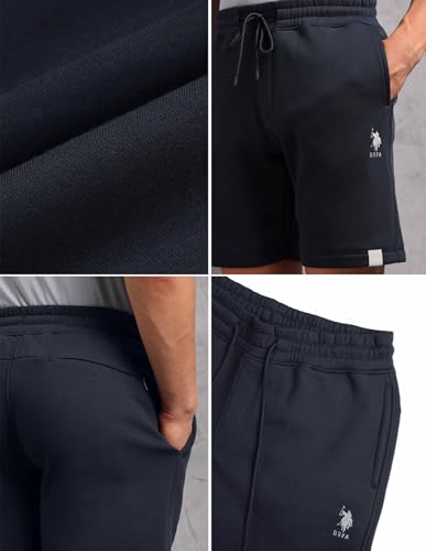 Image of U.S. Polo ASSN. Men's OES10 Cotton Terry Lounge Shorts