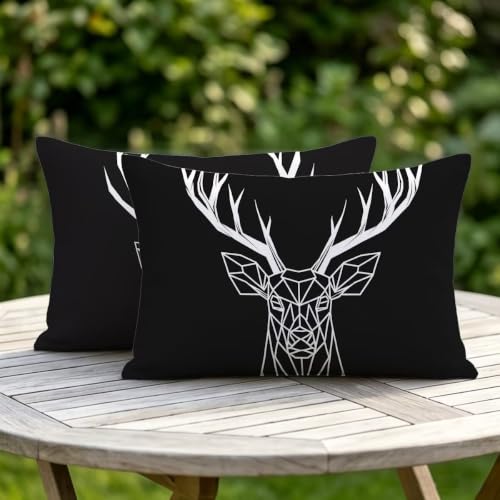 Taie d'oreiller extérieur jardin déperlante double face pour protéger vos assises - 6