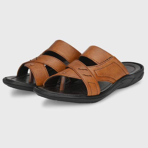 Image of Centrino Men's Thong Sandals | Comfort & Style with Soft Cushioned Insole | Trendy Design with Heel Support (5904)