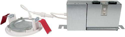 Miniatura 2 de HALO Luz LED empotrable de 3 pulgadas para techo y ducha  Downlight ultrafino sin lata  Temperatura de color 2700  Blanco