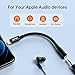 OPSO Lightning to 3.5mm Adapter, [ MFi Certified] iPhone Headphone Jack Adapter Lightning to Aux Audio Dongle Cable Compatible with iPhone 13/12 Mini/12 Pro/11/11 Pro/11 Pro Max/SE/X XR XS 8 7
