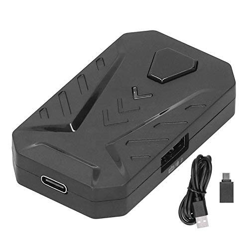 Heayzoki Tastatur-Mausadapter, Gamecontroller-Konverter für PS3 / PS4 / PS5 / Xbox360 / Xbox ONE, Tastatur- und Mauskonverter, Plug & Play, großartiges Spielerlebnis Cover
