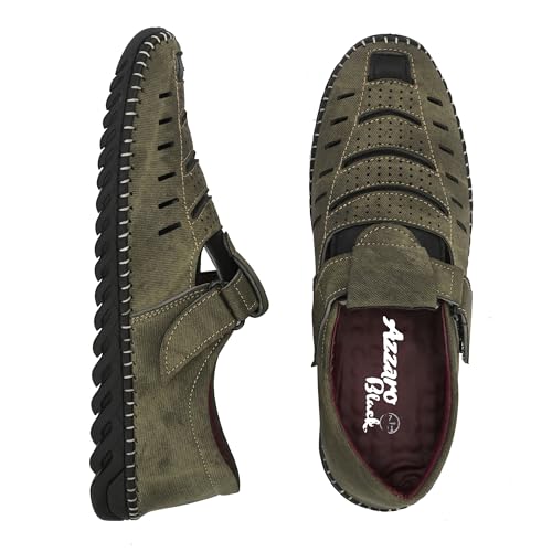 Image of AZZARO BLACK Men's R2270 GID Sandal