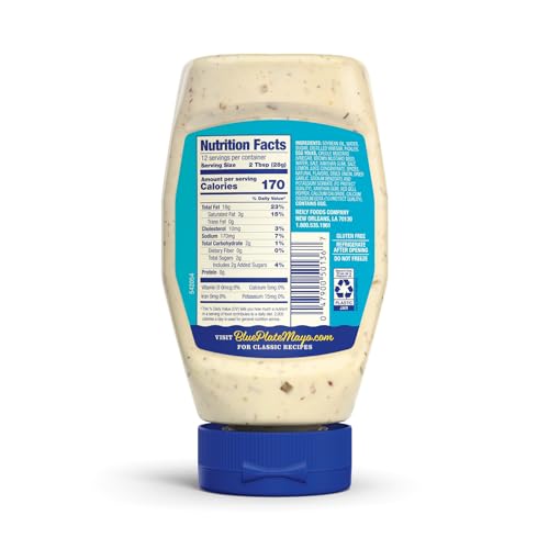 Blue Plate Mayonnaise Creole Tartar Sauce, 12 Fl Oz Squeeze Bottle  thumb #1