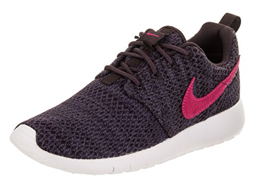 Nike Youth Roshe One Grade School Port Wine Pink Prime Fabric Trainers 39 EU