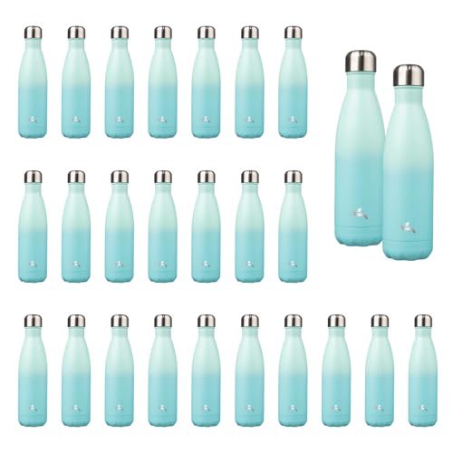 Image of Konokyo 24 Pack 17 oz Insulated Stainless Steel Water Bottle