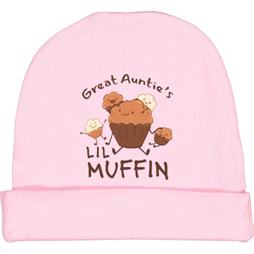 inktastic Great Auntie's Lil Muffin Baby Beanie Hat