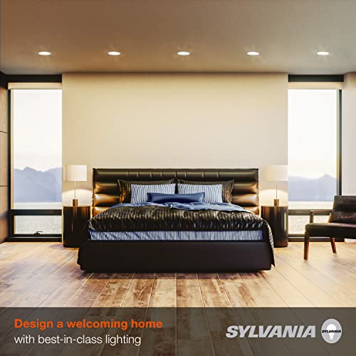 Image of Sylvania BR30 LED Flood Light Bulb, 100W = 17W, Dimmable, 10 Year, Medium Base, 1450 Lumens, 2700K, Soft White - 4 Pack (40070)