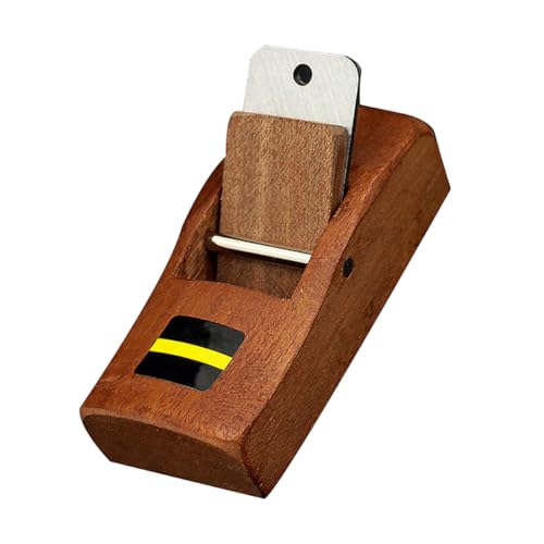 HOUDERCO Cepilladora Manual de Carpintería para Madera y Placas, Herramienta sin Mango, Compacta y Fácil de Transportar para Proyectos de Bricolaje y Uso Profesional