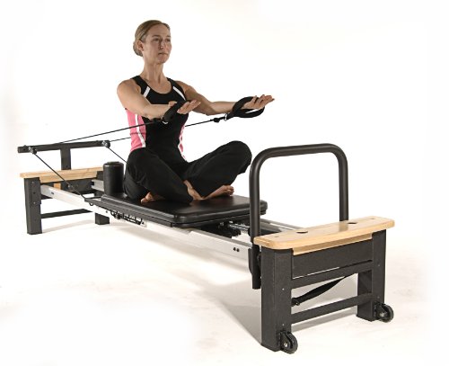 AeroPilates Pro XP 556 Home Pilates Reformer with Free-Form Cardio Rebounder