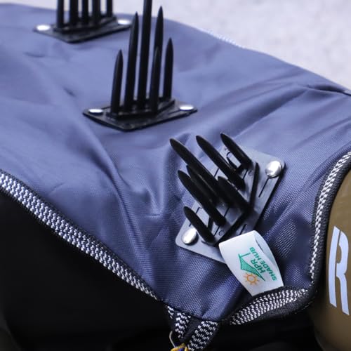 Image of Bike Seat Protection Cover from Dogs, Pets and Animal Waterproof Dustproof → Protection Roof Anti Climb of Dogs Keep Safe Scratches on seats from Street Dogs, Spike Nail Cover Compatible