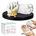 Lilian&Gema Baby Casting Kit Hands and Feet, Newborn Keepsake Foot Hand Mold Kit, Plaster Hand Mold Casting Kit for Babies 0-6 Months, Perfect for First Birthday, New Mom Baby Christmas Gift