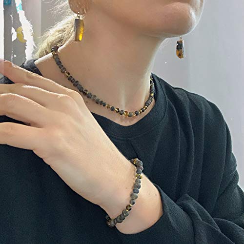 Collier d'ambre pour femme à porter au quotidien avec vos tenues décontractées - 6