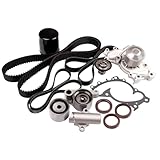 ECCPP Timing Belt Kit with Water Pump Compatible For Lexus ES300 ES330 RX330 RX400h 2002-2006 For Toyota Camry For Highlander For Sienna 2004-2008 For Toyota Solara 13505-20030 13568-09080