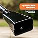 2 Pack 9-inch Copper Cowbells for Sporting Events, Percussion Noise Makers with Handle for Football Games, Sports Stadiums, Pep Rallies, Parties, Boxing Events, Cheerleading, Celebrations (Black)