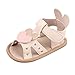 JLGY Sandali da bambina per bambini, scarpe primi passi estivi, suola morbida, antiscivolo, con chiusura in velcro, scarpe estive per il bagno, beige., 11