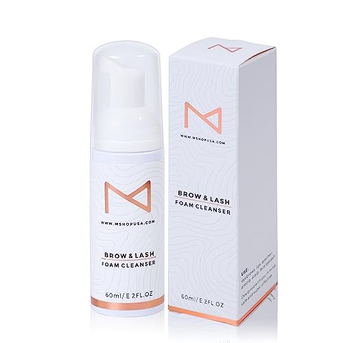 M Brow & Lash Foam Cleanser, Permanent Makeup, 60mL