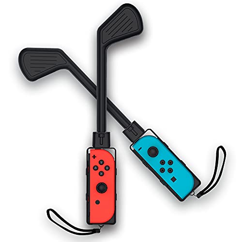 Golf Culb for Nintendo Switch Joy-Con Controller, Sports Game Accessories for Mario Golf-Super...