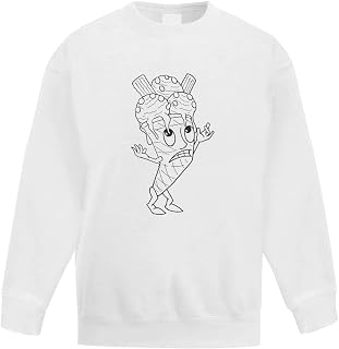 Azeeda 'Ice Cream Man' Kid's Sweatshirt/Jumper (14-15 Years) (KW00007932)