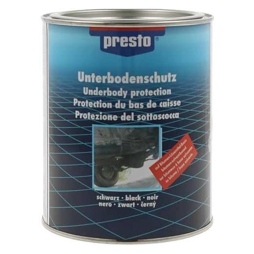 LIQUI MOLY 6111 Unterboden-Schutz Bitumen schwarz, 500 ml 2 Presto 603253 UBS Bitumen, 1.3 kg, Schwarz